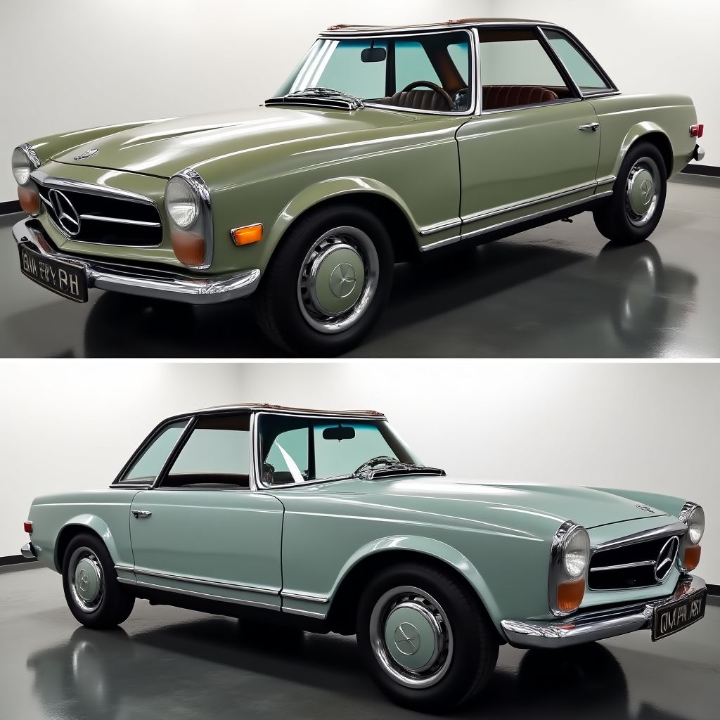 Kompletní renovace Mercedesu