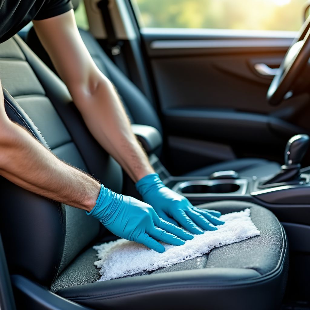 Čištění interiéru