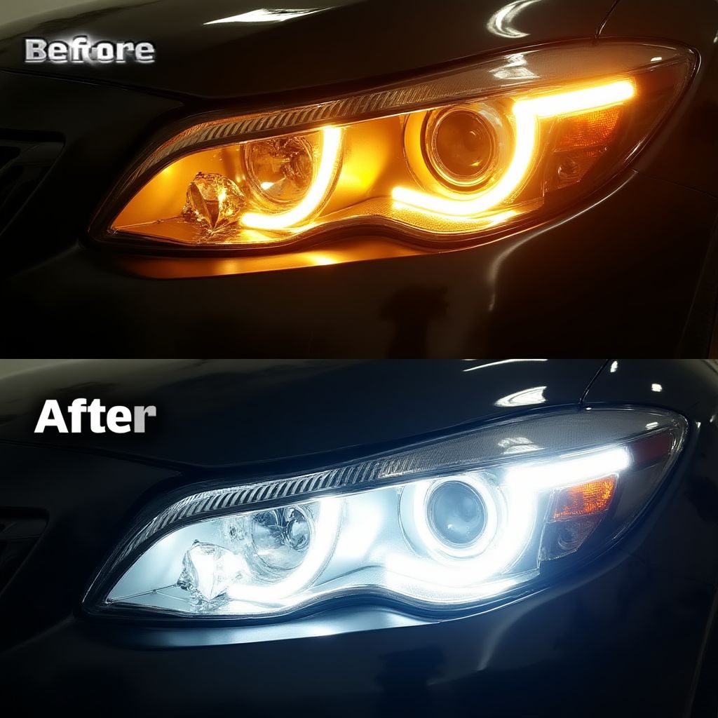 Renovace světlometů