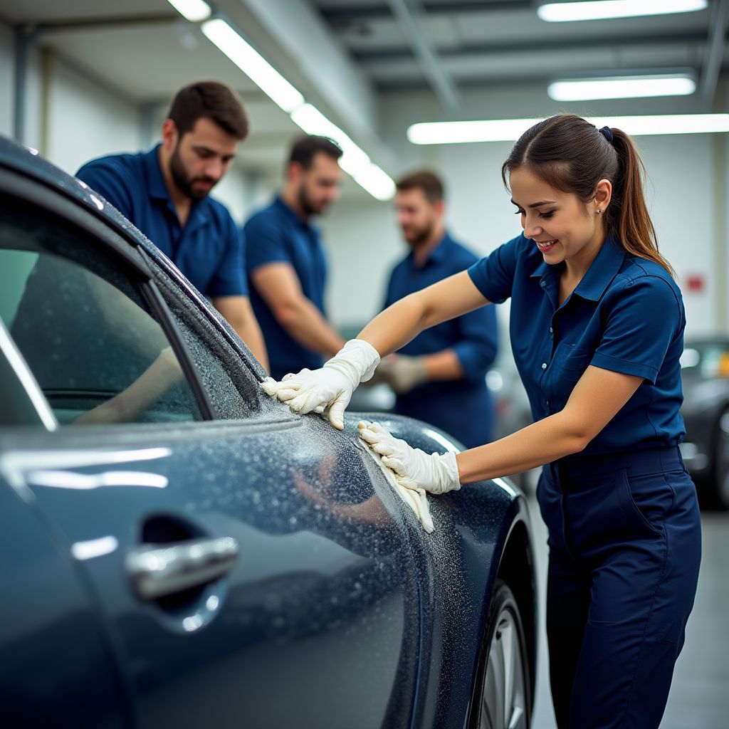 Náš tým při práci